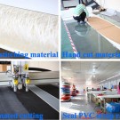 Hand made inflatable SUP board production process
