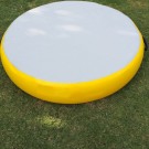What is round inflatable yoga mat airspot used for?