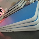 How about confirm inflatable taekwondo size and color?