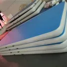 How about confirm inflatable taekwondo size and color?