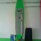 What's the length of the inflatable surfing board?
