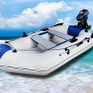 Durable Inflatable fishing boat with 3.6HP motor for 3man