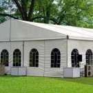 Why double wall fabric well applicated to canopy tent house?