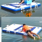 Inflatable floating yoga mat windshield design inside source manufacturer