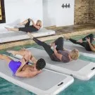 What are the general guidelines for pilates mat exercises?