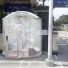 Transparent anti epidemic disinfection tent for sale