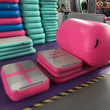 A full set of inflatable gym mats and sensory integration training