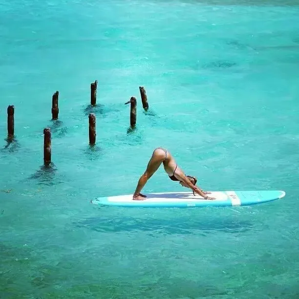 aqua physical yoga board floating on water5.webp