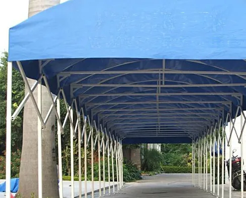 sidewalk snack vendor tent