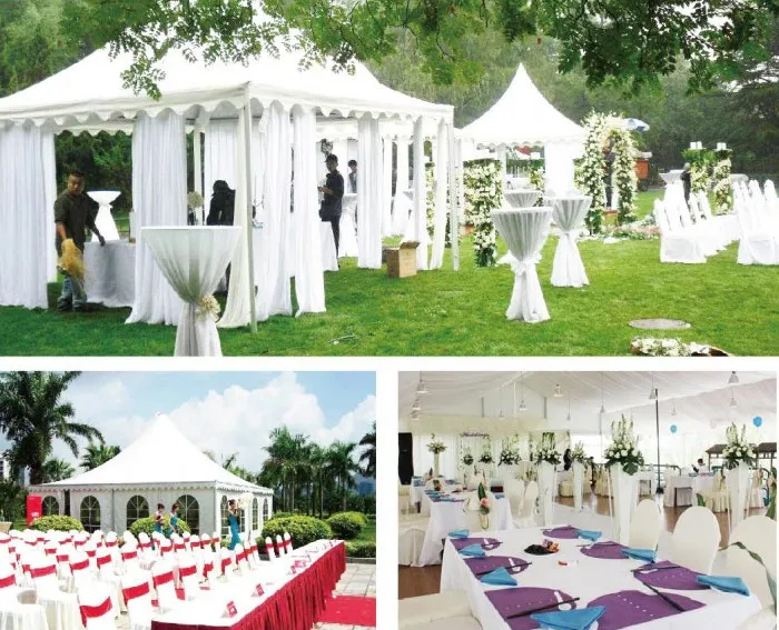 wedding tent is very convenient