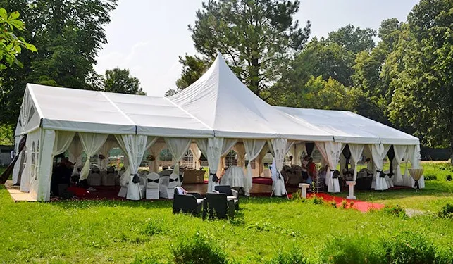 mobile pull and push tent for wedding and fancy restaurant.webp