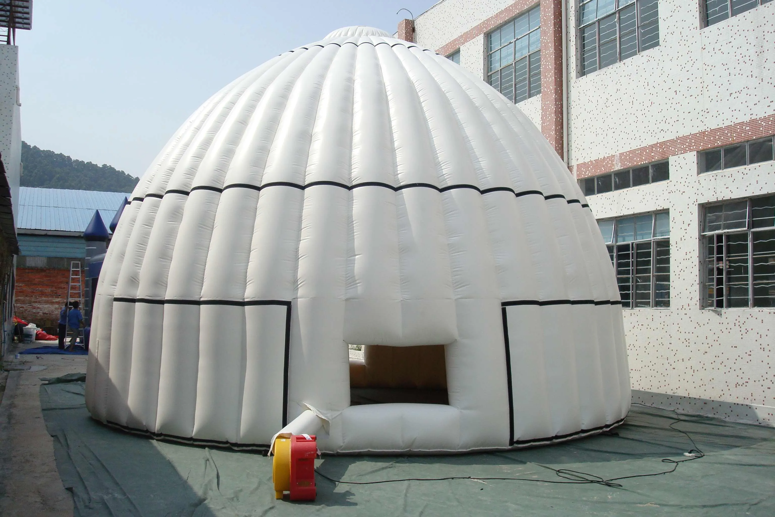 inflatable dome tent