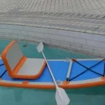 Soft top surfboard blow up paddle board