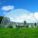 Custom geodesic yoga tent cheap for sale