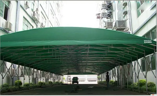 mobile green tent